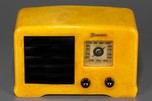 Yellow Emerson AX-235 ’Little-Miracle’ Catalin Radio with Black Trim